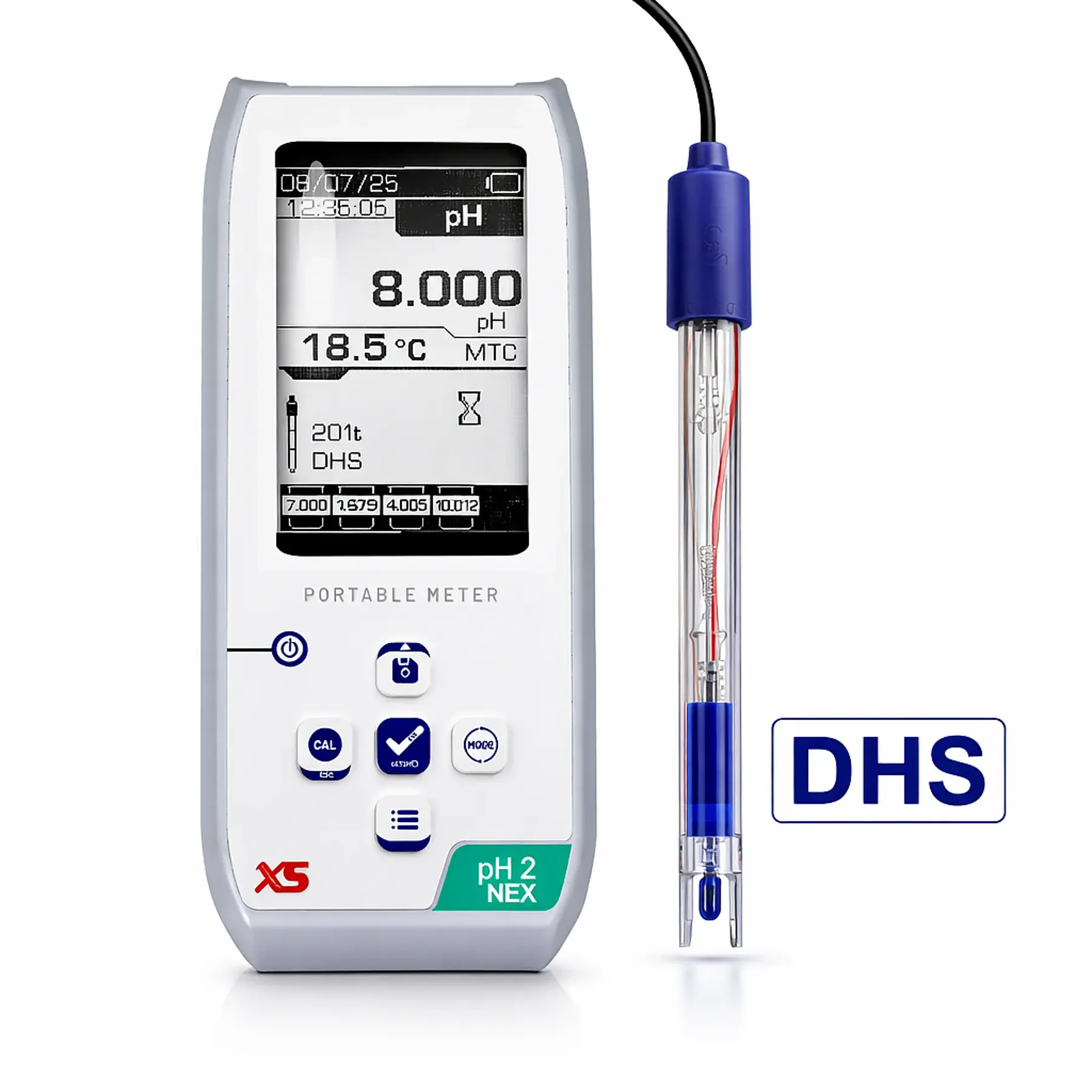 XS | pH2 NEX Portatif Multiparametre pH / ORP / ISE Ölçüm Cihazı