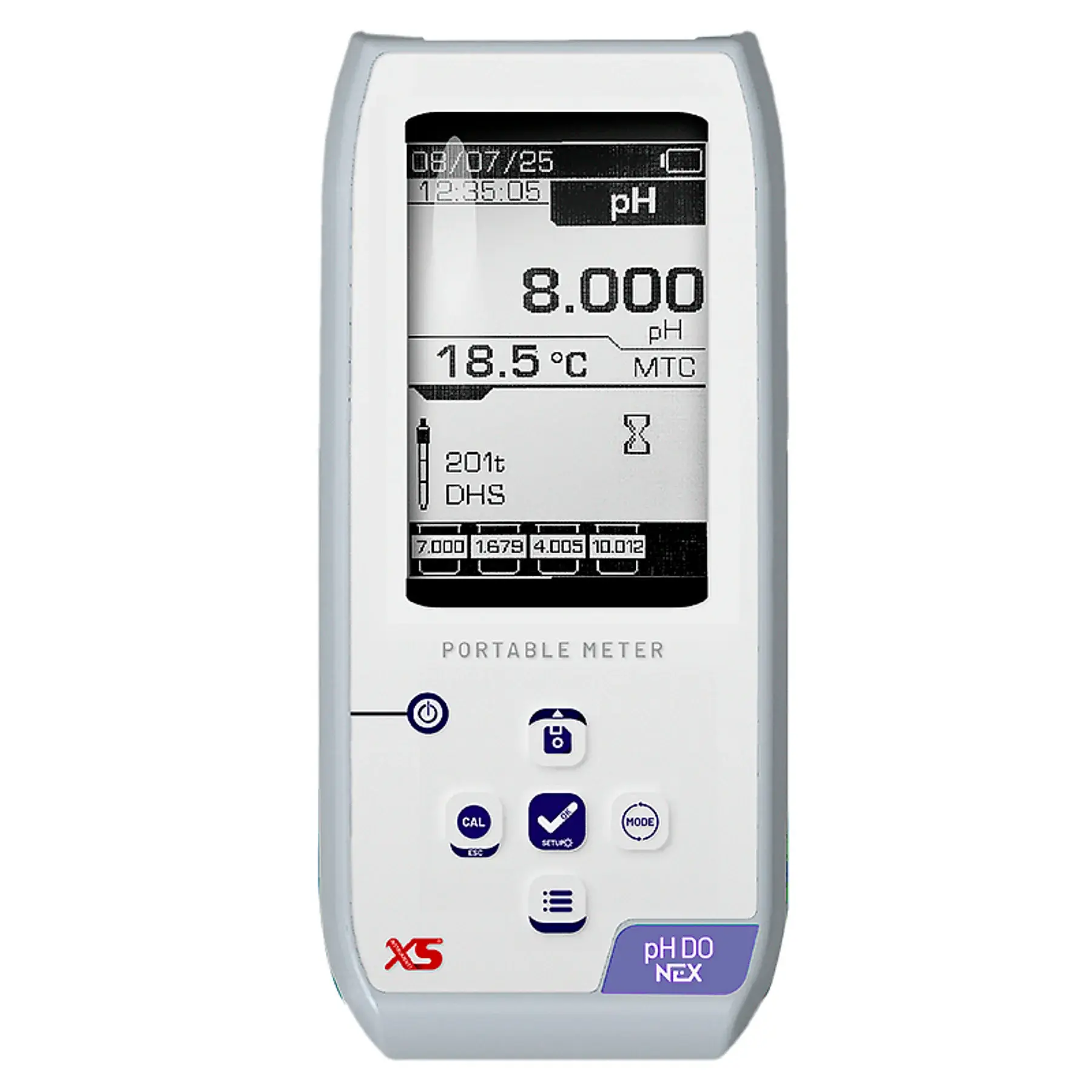 XS | PHDO NEX Portatif Multiparametre pH / ORP / ISE / Çözünmüş Oksijen Ölçüm Cihazı – Elektrotsuz