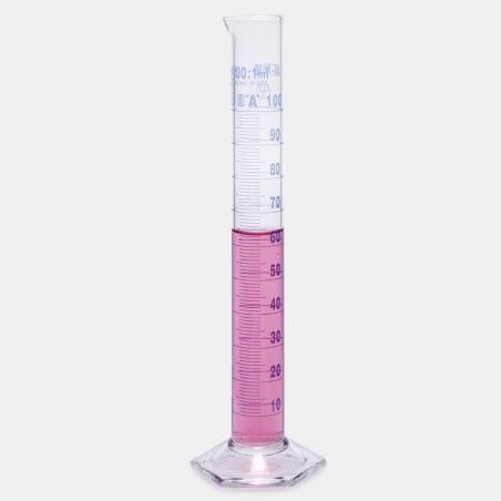 İSOLAB | Mezürler-Cam-CLASS A-GRUP SERTİFİKALI-UZUN FORM  1000 ML
