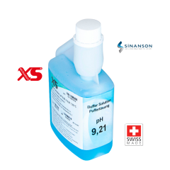 XS Instruments Greenline | ph tampon çözeltisi  pH 9,21 ± 0,02 / 25 ° C. Mavi renkli 250 ml.