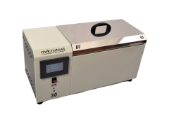 Mikrotest MCS-30 | ÇALKALAMALI  SU BANYOSU - 30 LT. / ORTAM SICAKLIĞI +5⁰C / 99.9 ⁰C / LINEAR 50 - 250 RPM