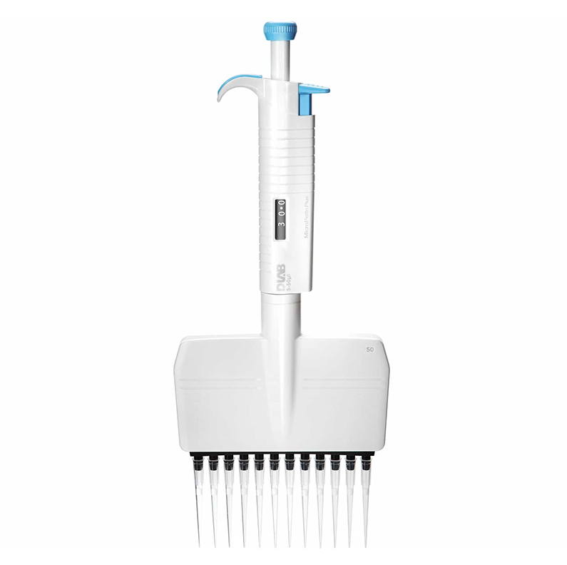 DLAB | Otomatik Pipet - 8 Kanal Ayarlanabilir 50-300ul