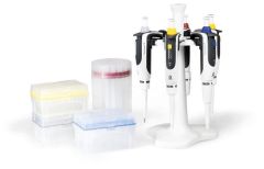 Brand Transferpette® | S Ayarlanabilir Otomatik Pipet Seti 0,1-1 ul , 0,5-10 ul,10-100 ul Pipetler ve Askıları ile Birlikte