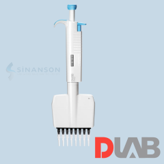 DLAB | Otomatik Pipet - 8 Kanal Ayarlanabilir 50-300ul