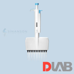 DLAB | Otomatik Pipet - 12 Kanal Ayarlanabilir 50-300ul