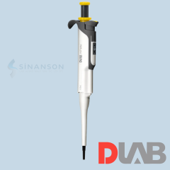 DLAB | HİPette Renkli Tek Kanallı Tamamen Otoklavlanabilir Mekanik Pipet 2µl-20µl
