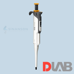 DLAB | HİPette Renkli Tek Kanallı Tamamen Otoklavlanabilir Mekanik Pipet 20µl-200µl