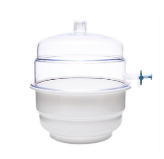 İSOLAB | Desikatör-Plastik-Vakumlu-Superior-200 mm