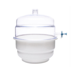 İSOLAB | Desikatör-Plastik-Vakumlu-Superior-250 mm