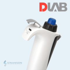 DLAB |dPette+  Çok Fonksiyonlu Otomatik Elektronik Dijital Ekranlı 8 Kanallı Pipet 15μL-300μL