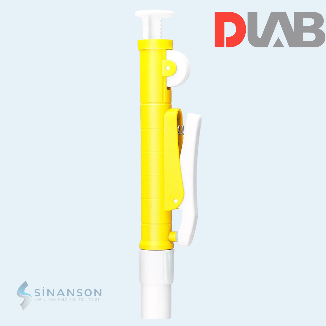 DLAB | Levo E Pipet Puarı 5 ml Sarı Pipet Pompası