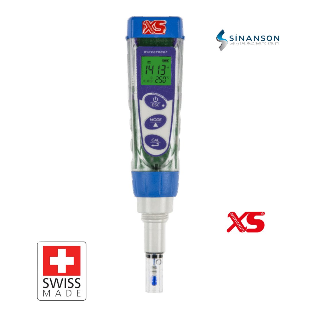 XS Instruments  PC 5 Tester multiparametre pH ve iletkenlik Cep tipi Ölçer