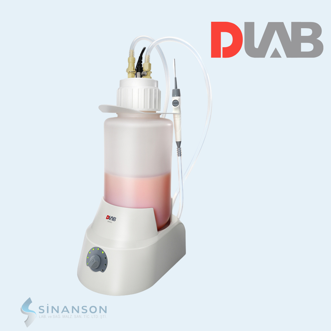 DLAB | SafeVac Vakum Kontrollü Aspirasyon Sistemi 4L