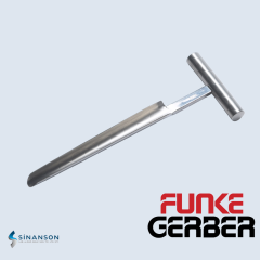 Funke Gerber | Peynir Numune Alma Bıcağı Trier Paslanmaz Çelik