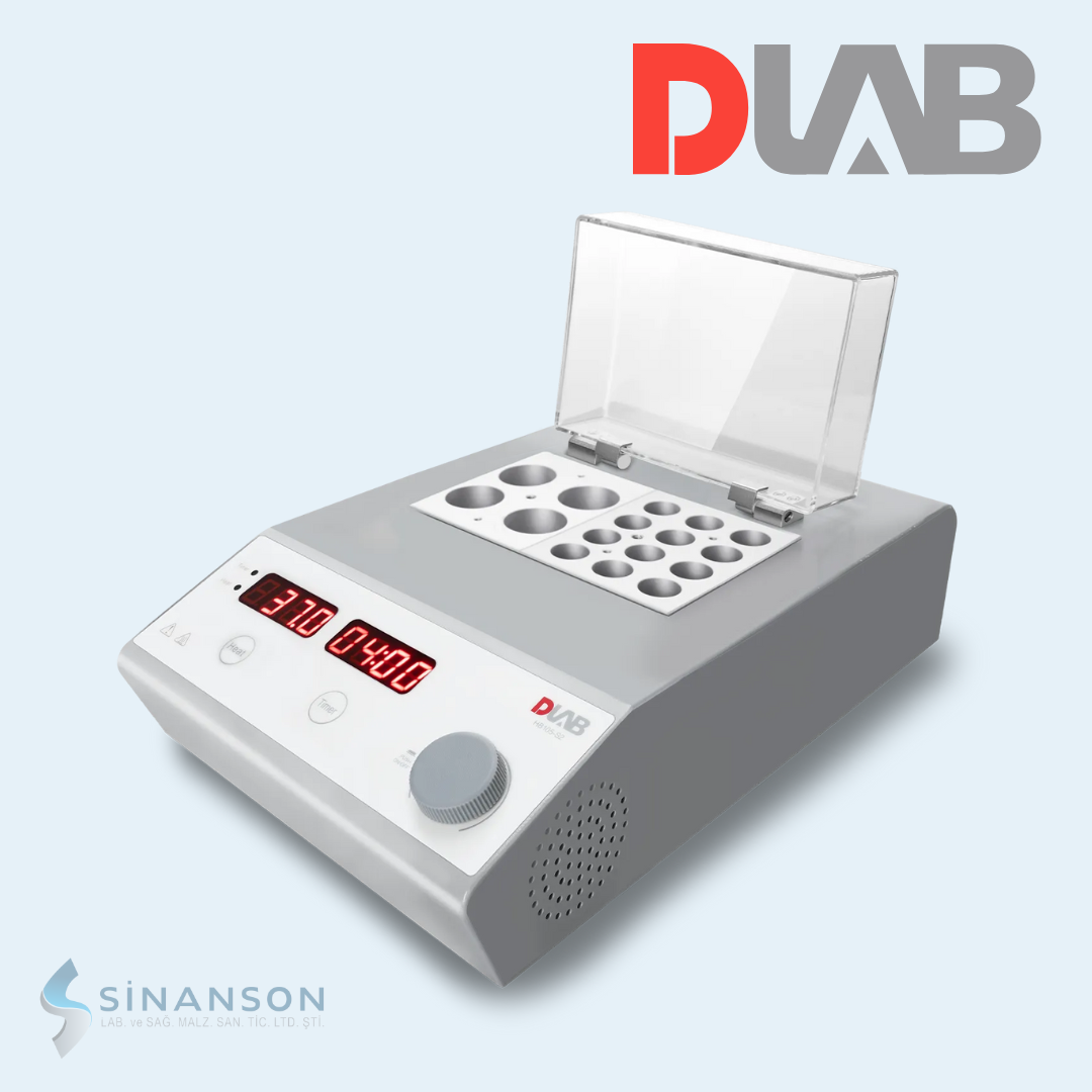 DLAB | HB105-S2LED Dijital Çift Modüller Kuru Isıtıcı