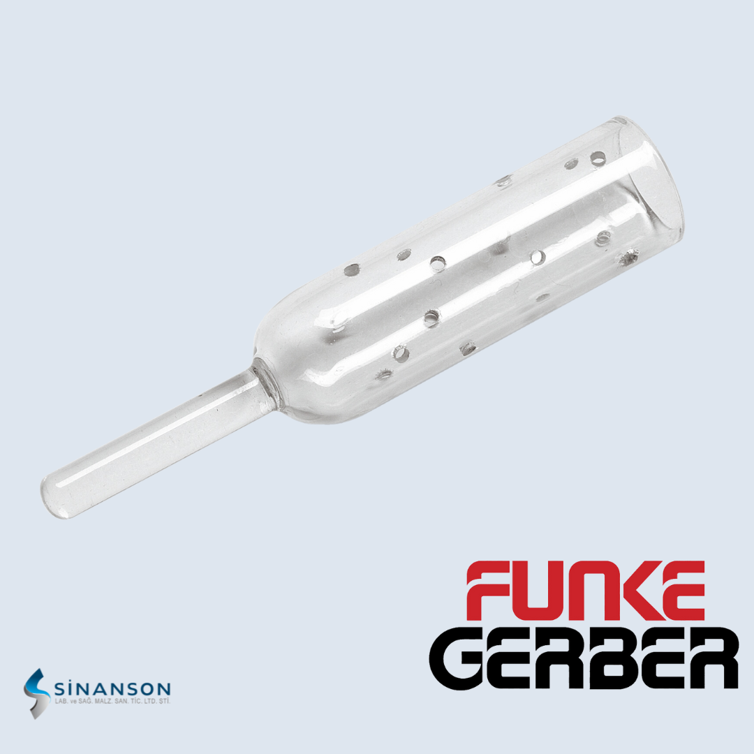 Funke Gerber | Peynirl Bütrometresi için tartım beherciği ( Delikli )