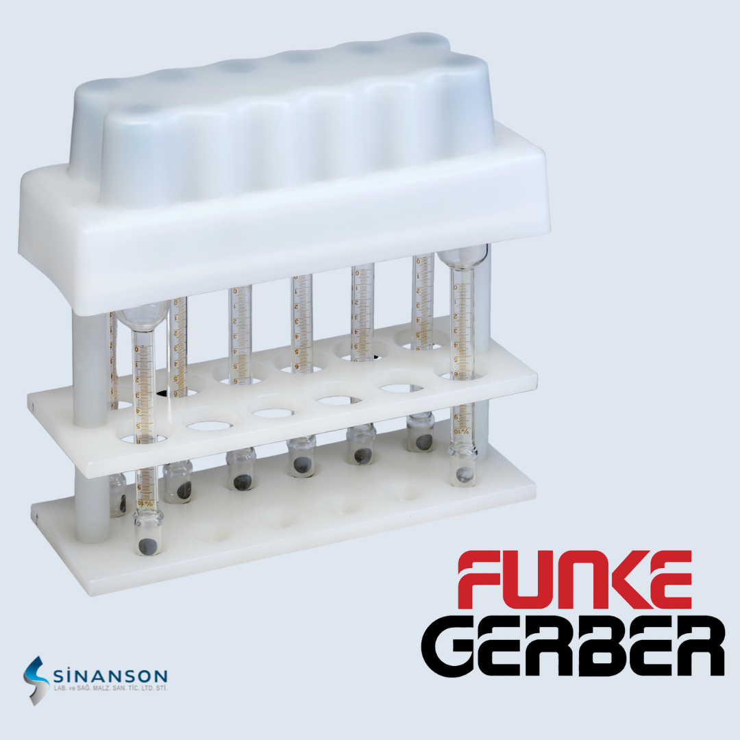 Funke Gerber Koruyucu Sallama Başlığı | 12 Numune için (PP plastik)