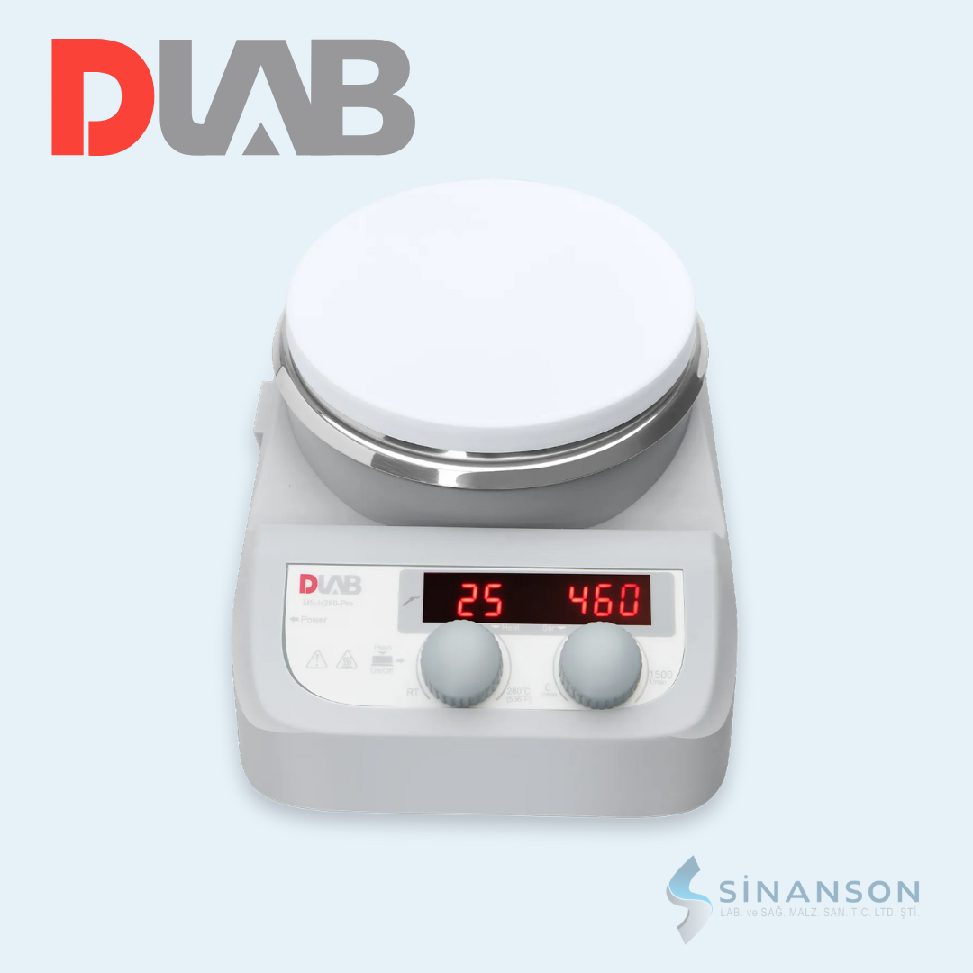 DLAB | MS-H280-Pro LED Dijital Isıtıcılı Manyetik Karıştırıcı