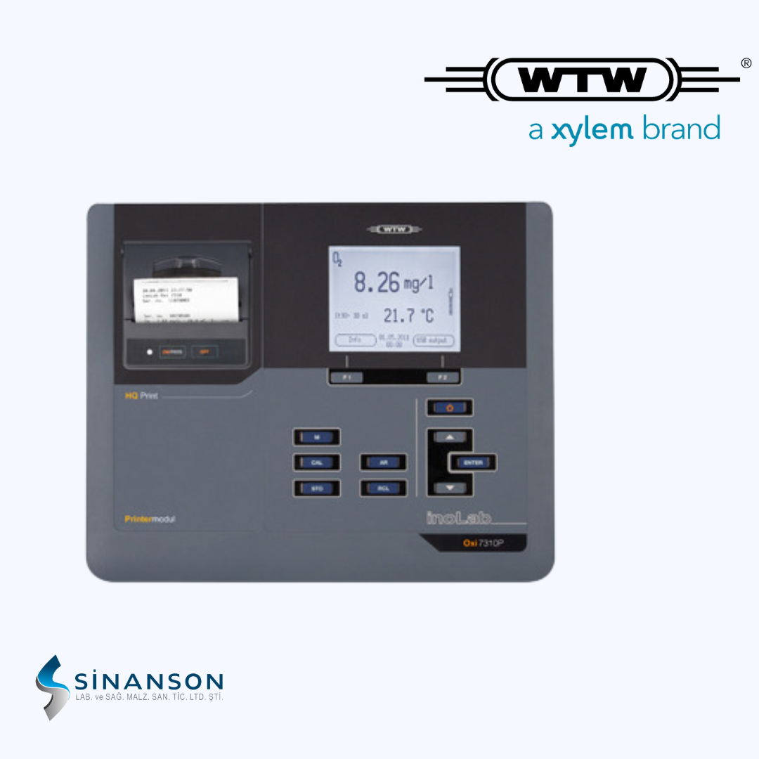 WTW | Inolab 7310P Set  Masa Tipi pH Metre