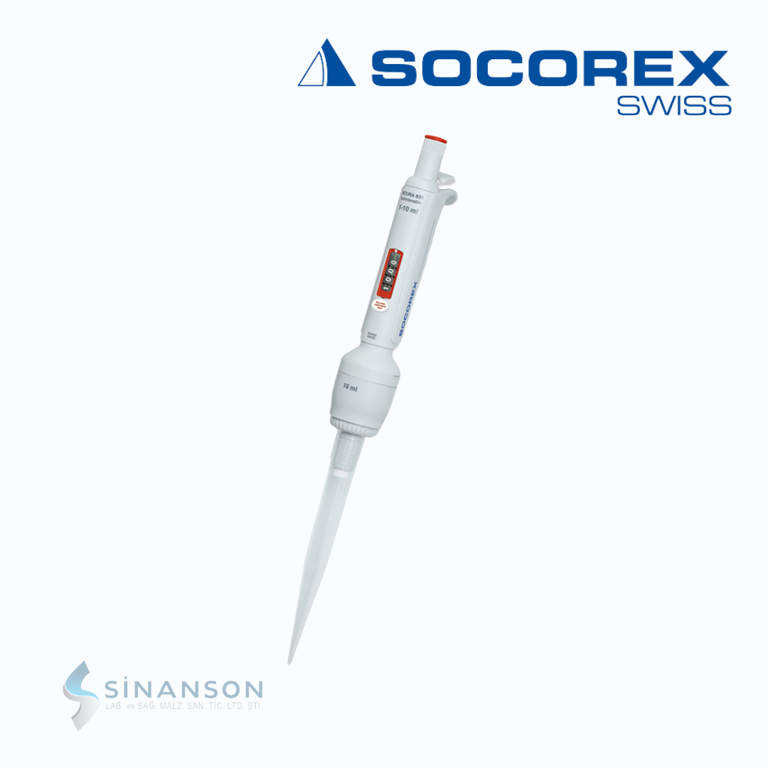 Socorex | Acura 835 Model Makro Pipetler 0.5-5ml