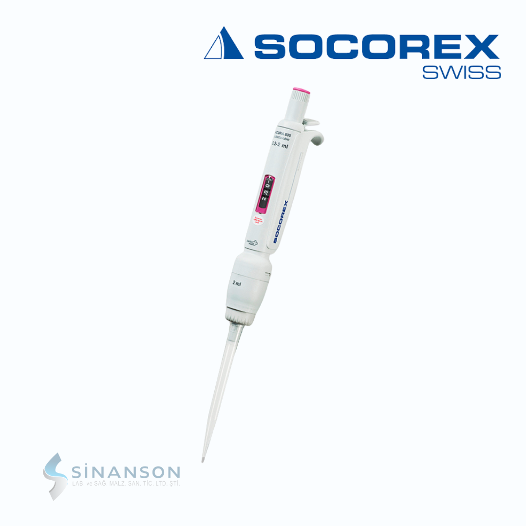 Socorex | Acura 835 Model Makro Pipetler 1-10ml