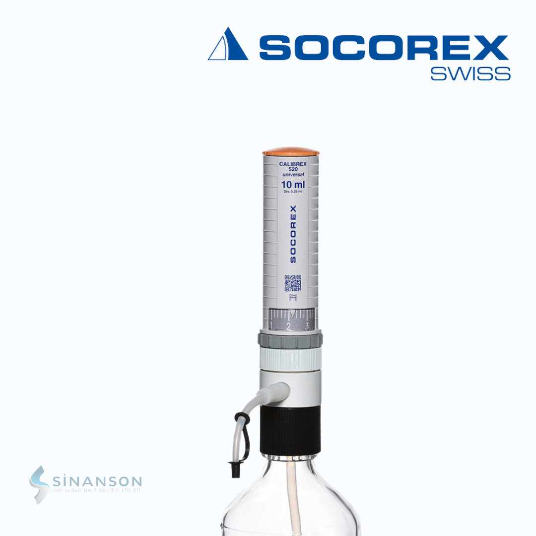 Socorex | Calibrex universal 520  Sabit Hacimli Şişe Üstü Dispenser