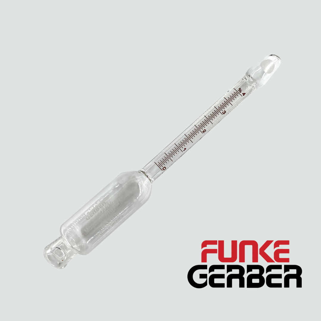 Funke Gerber | 3161 Bütrometre % 0 – 4 : 0,05  ( 3280,tıpası ile birlikte )