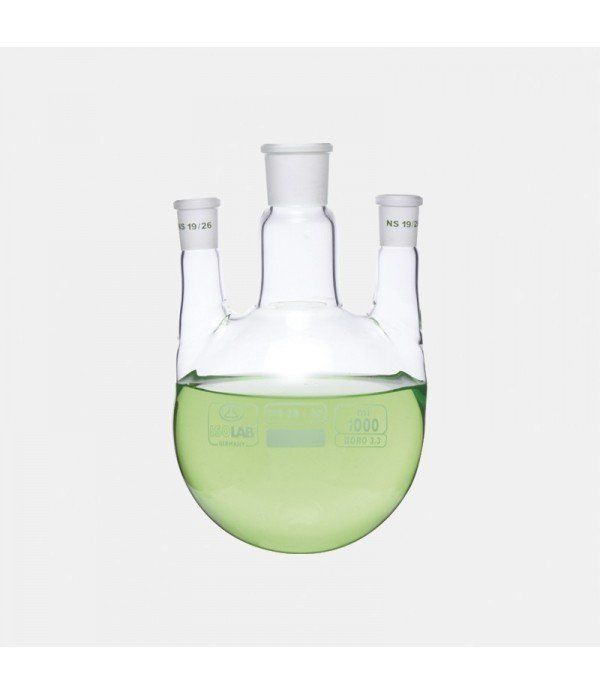 ISOLAB | Balon - 3 Şilifli Boyun - Paralel Yan Boyunlu | 250ml