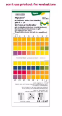 Merck | 109535.0001 Ph 0-14 Indicator Strips