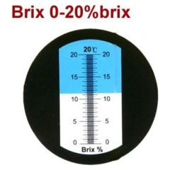 Ertick | Instruments VBR20 Refraktomere Optik Dürbün Brix %-20 ATC