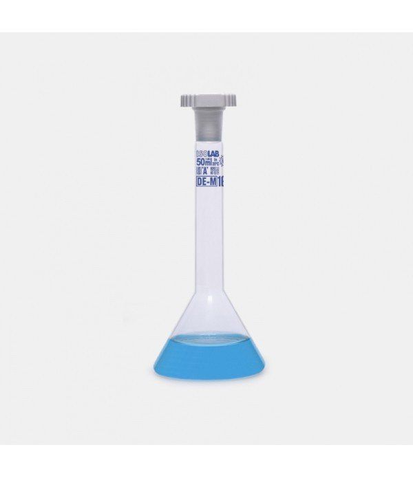 ISOLAB | Balon Joje - Trapezoidal - Şeffaf - A Kalite | 25 ml - NS 10/19