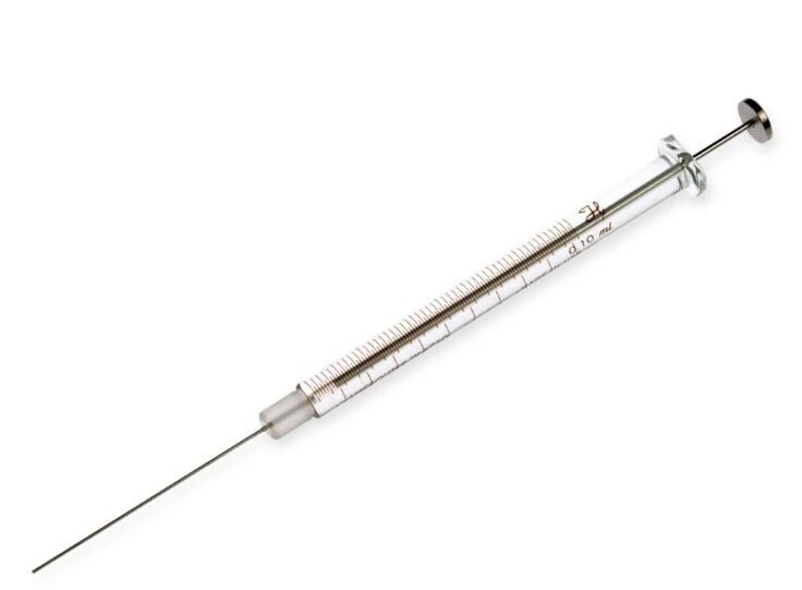 Hamilton 100 µL, Microliter Syringe, Cemented Needle (N), PN: 80665 Şırınga 710 SNR