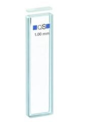 Hellma 100-1-40   Macro Cell, Type 100-QS, high performance Quartz Glass, WL 200-2500 nm, Pathlength 1 mm, Glass lid, 350 µl