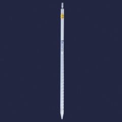 ISOLAB | pipet - cam - dereceli - AS kalite - grup sertifikalı - mavi skala - 2 ml