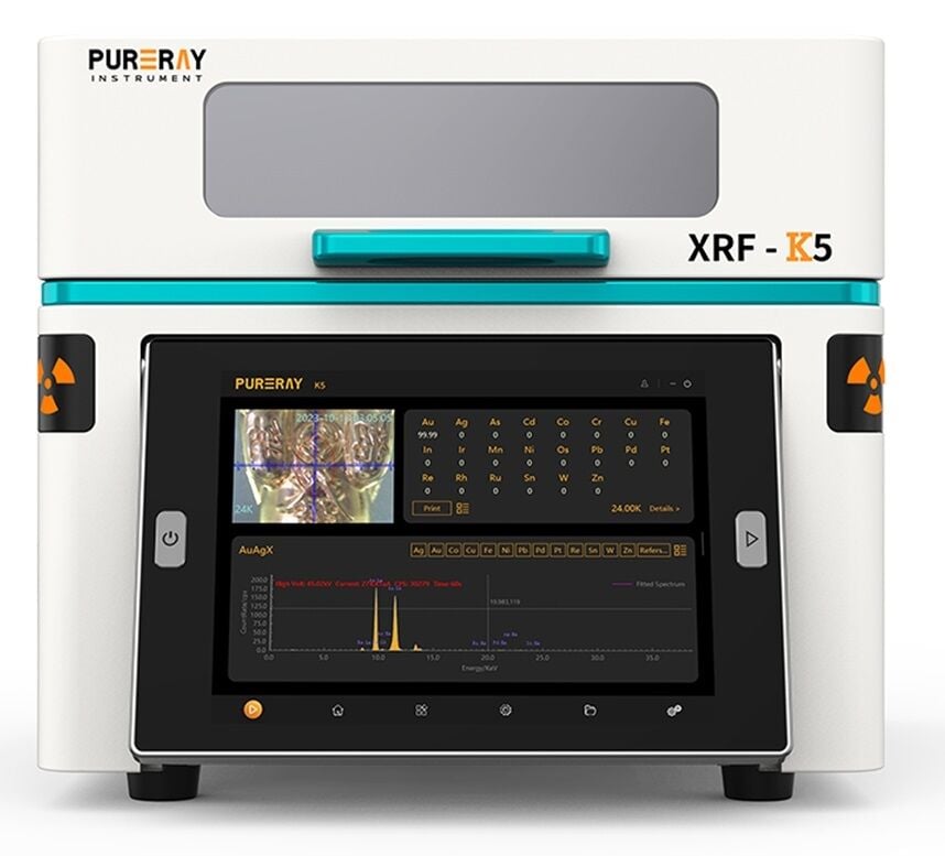 PURERAY Instruments | XRF-K5 Değerli Metal Analiz Cihazı