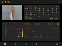 CFAN Instruments XRF-K5 Değerli Metal Maden Altın Gümüş Platin Bakır Krom Analiz Cihazı