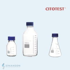 CITOTEST | Şişe Mavi Kapaklı Otoklavlanabilir 100 ML
