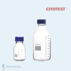 CITOTEST | Şişe Mavi Kapaklı Otoklavlanabilir 100 ML