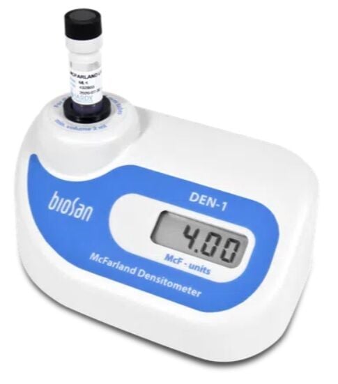 Biosan DEN-1  Densitometre McFarland Hücre Süspansiyonunun Bulanıklık ölçer