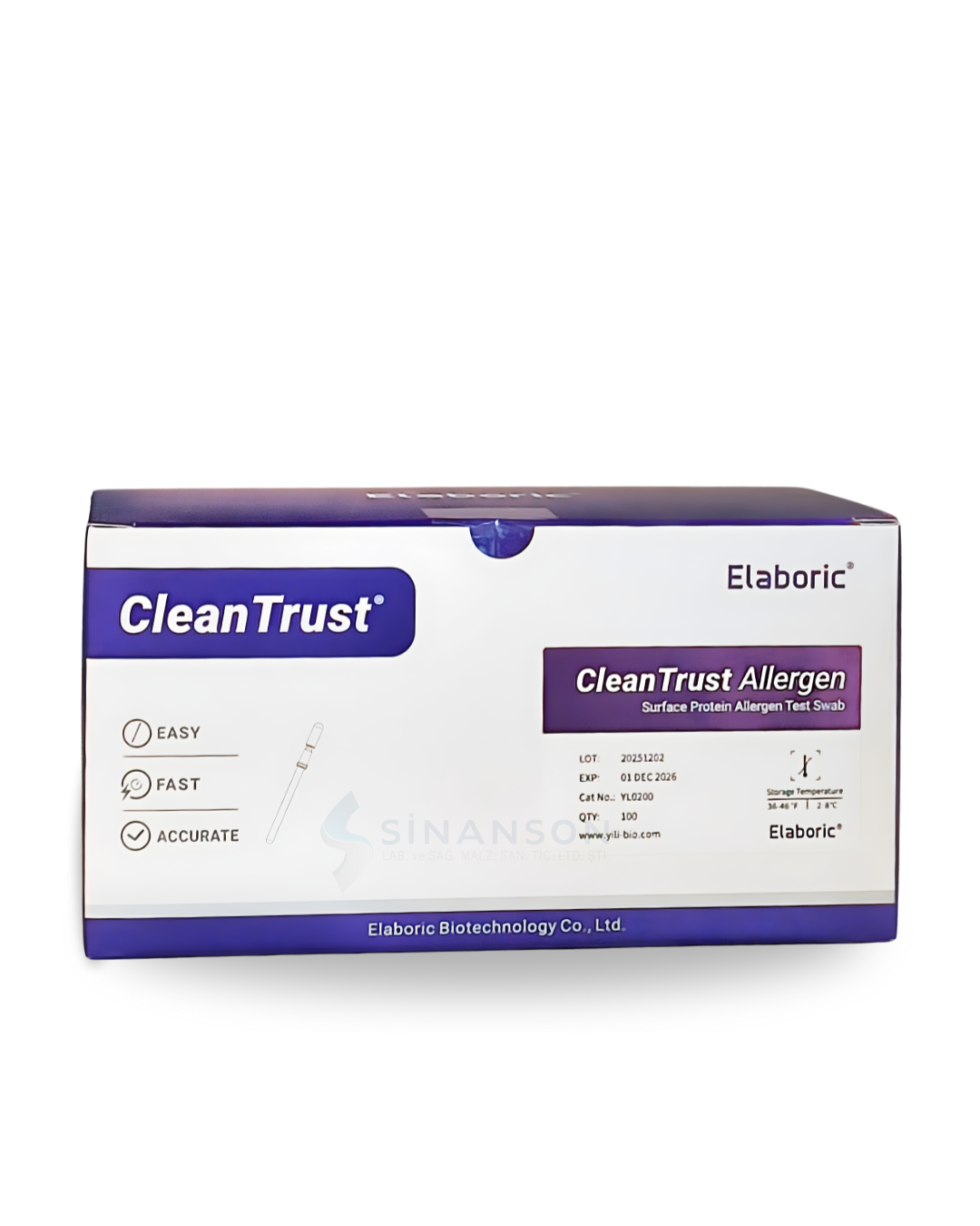 CleanTrust | Surface Protein Allergen Test Swab