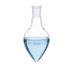 İSOLAB | Balon-Kalp Tipi-Şilifli-Merkez Boyun : NS 29/32-250 ml