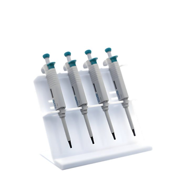 İSOLAB | mikropipet standı - 6 pipet için - kutusuz