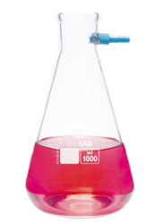 İSOLAB | Erlen-Nuçe-Cam-P.P Su Giriş Borulu-1000 ml
